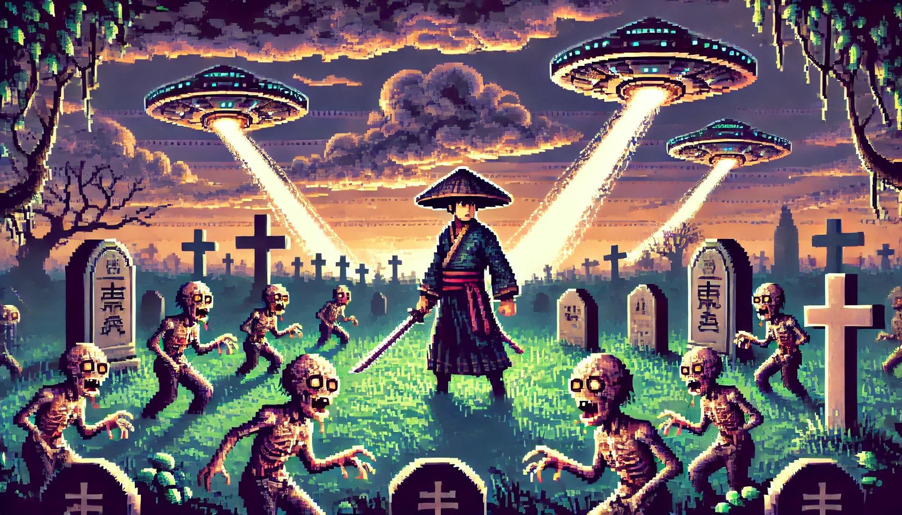 Zet Fu - Zombies and Aliens: A New Era of Samurai Gaming